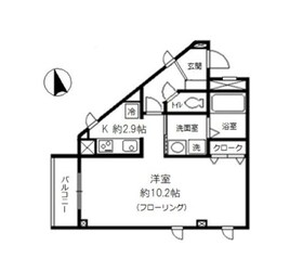 エミール赤塚の物件間取画像